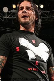 CM Punk - Name: CM Punk Height: 6 foot 1 Weight: 222 pounds - ECW