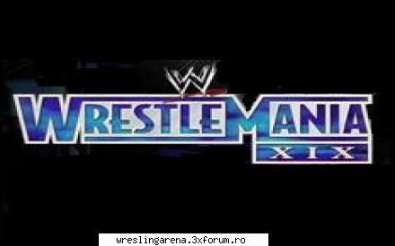 xix was the nineteenth annual wrestling produced by world wrestling it took place on march 30, 2003